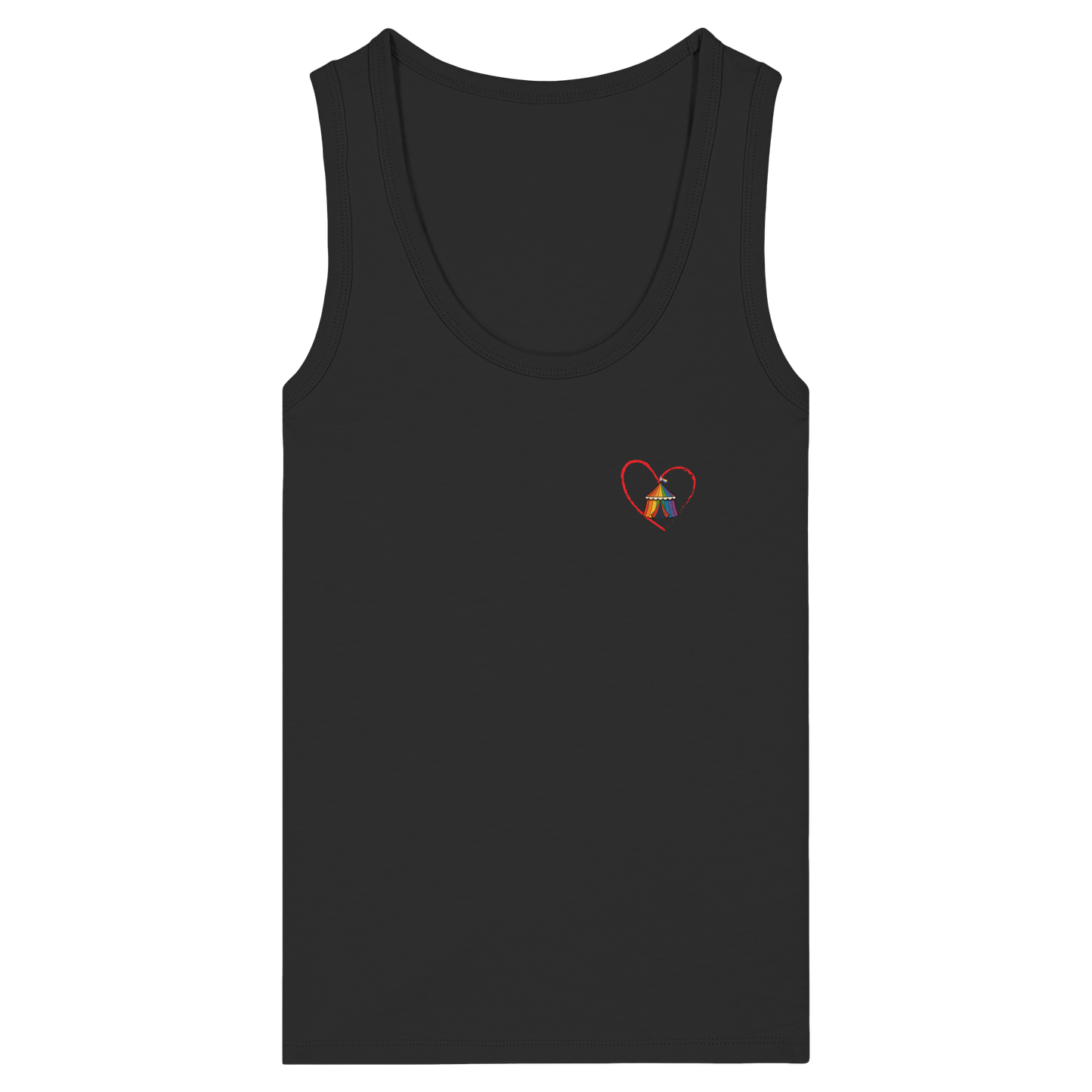 PRIDE25! - Women's Organic Fitted Tank Top