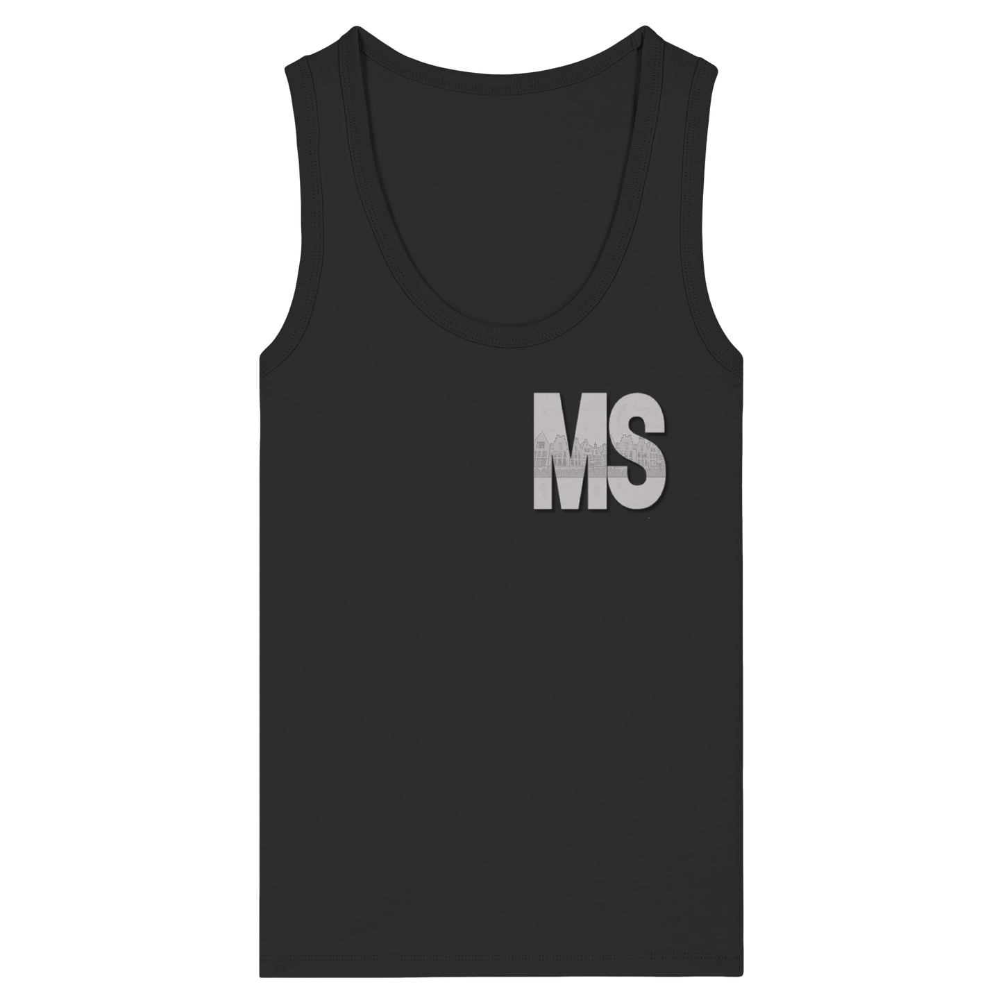 MS! - Women's Organic Fitted Tank Top