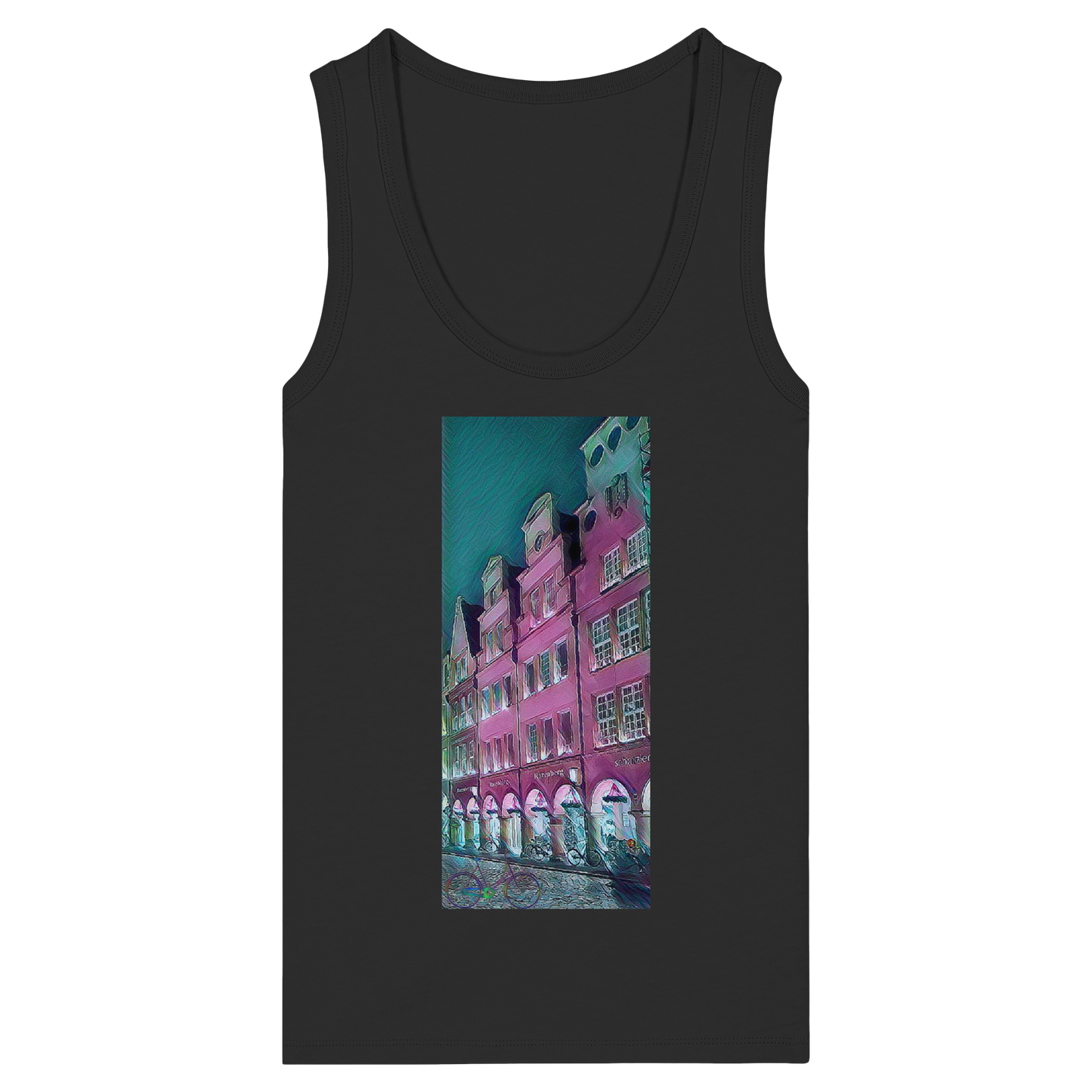 LOVEYOURTOWN! - Women's Organic Fitted Tank Top