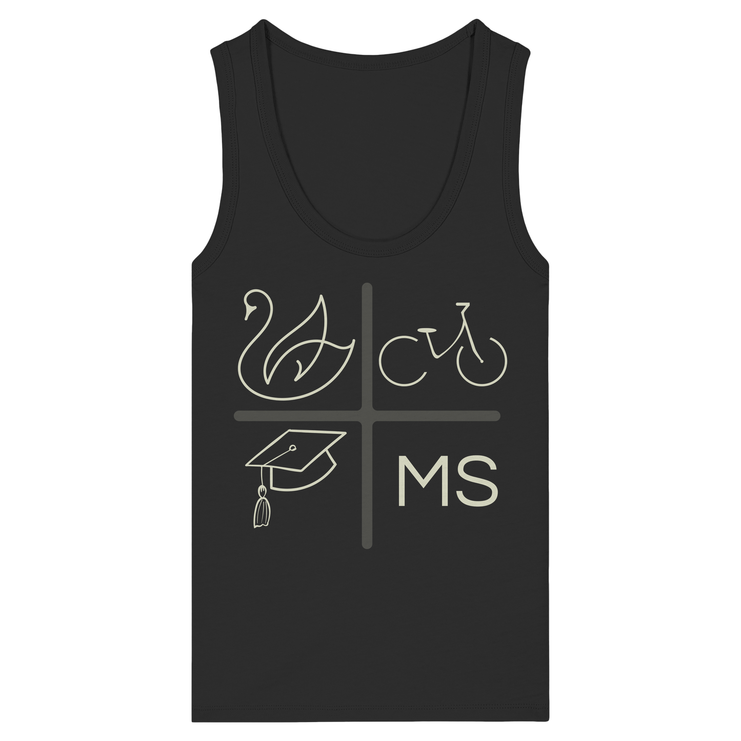 MUENSTERELEMENTS! - Women's Organic Fitted Tank Top