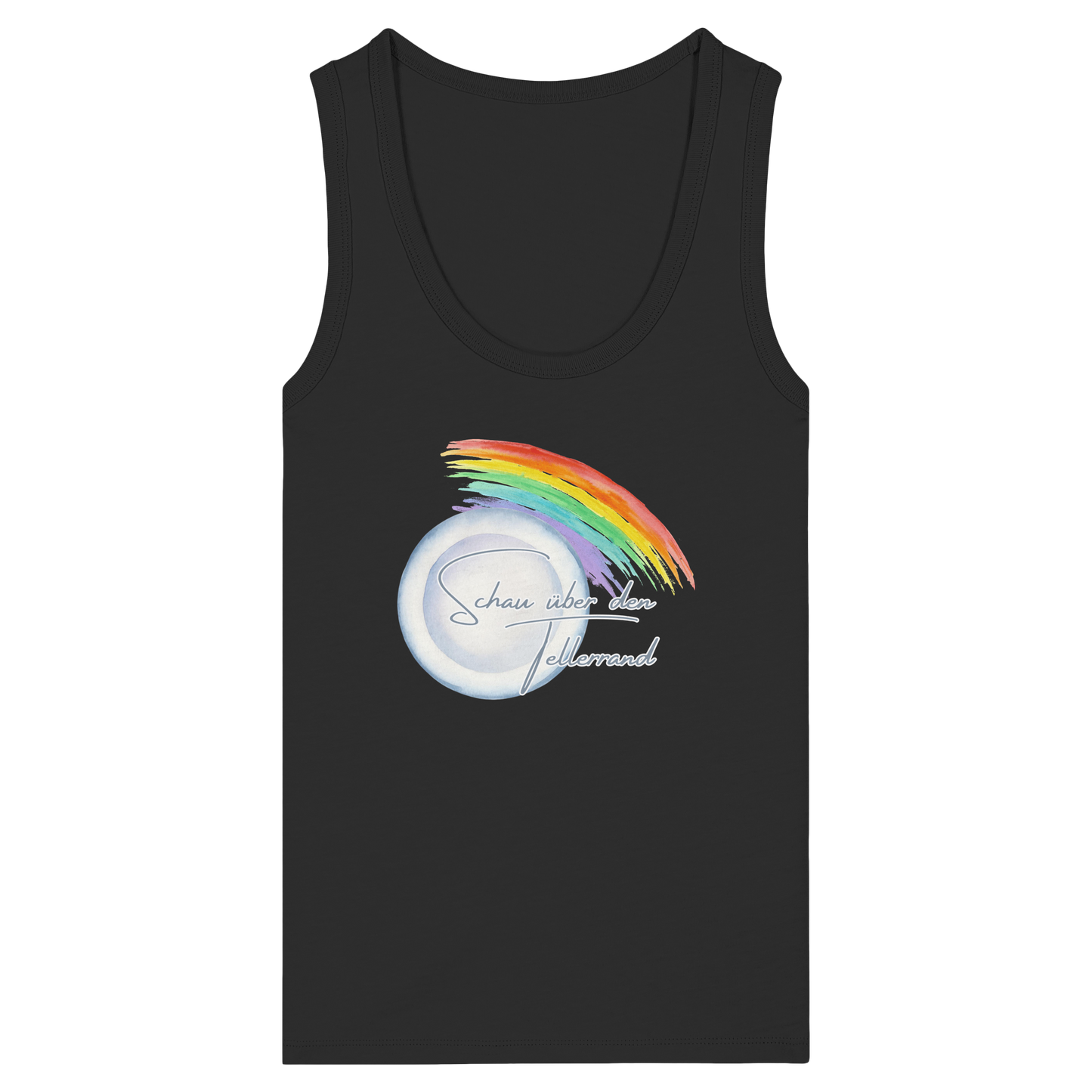 LOOK BEYOND THE HORIZON! - Women's Organic Fitted Tank Top