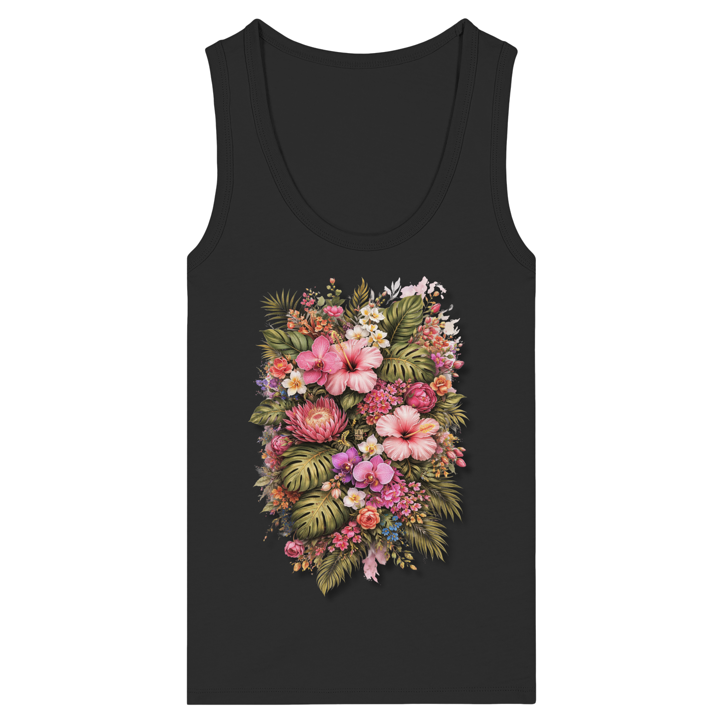FLOWERPOWER! - Women's Organic Fitted Tank Top