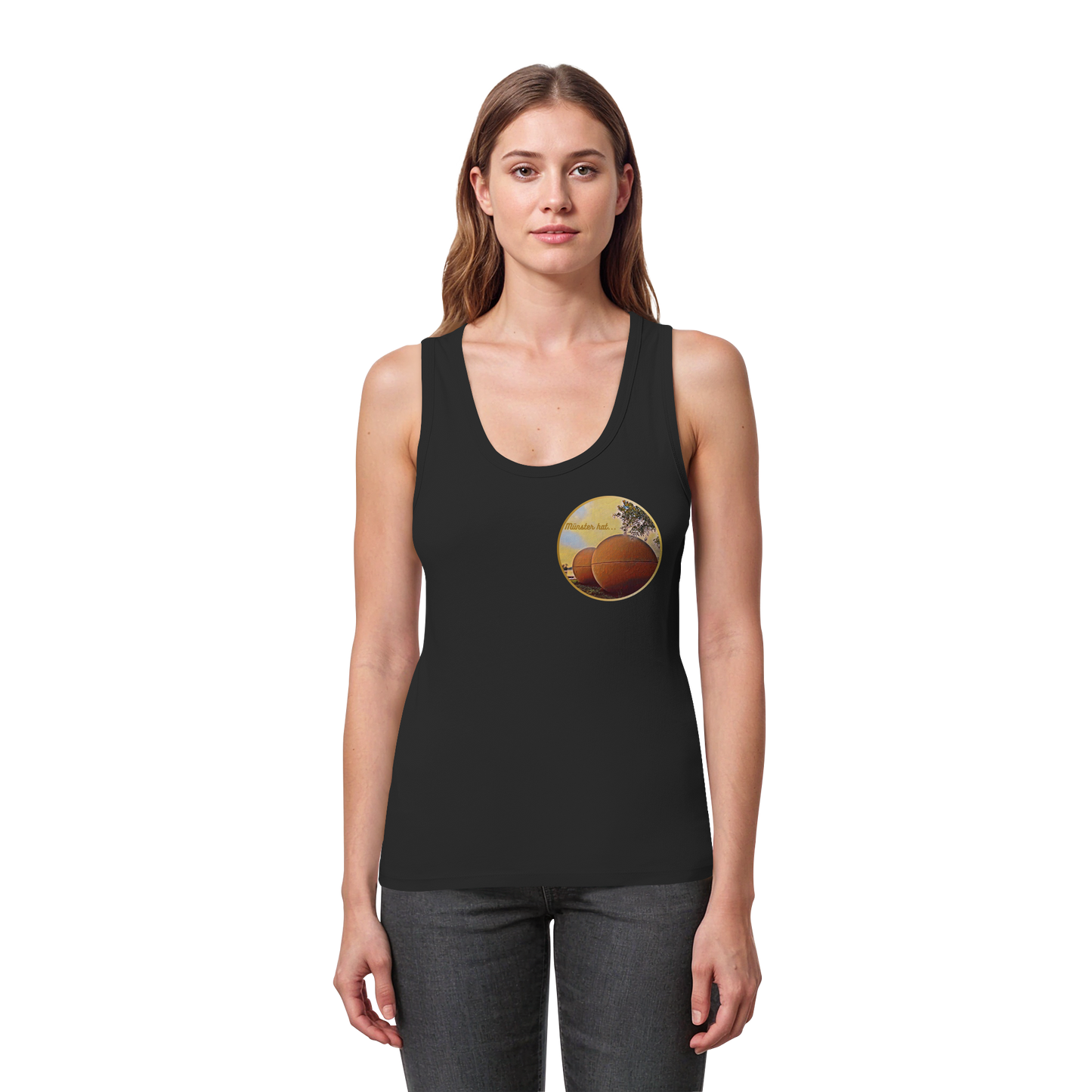 CITYBALLS! - Women's Organic Fitted Tank Top