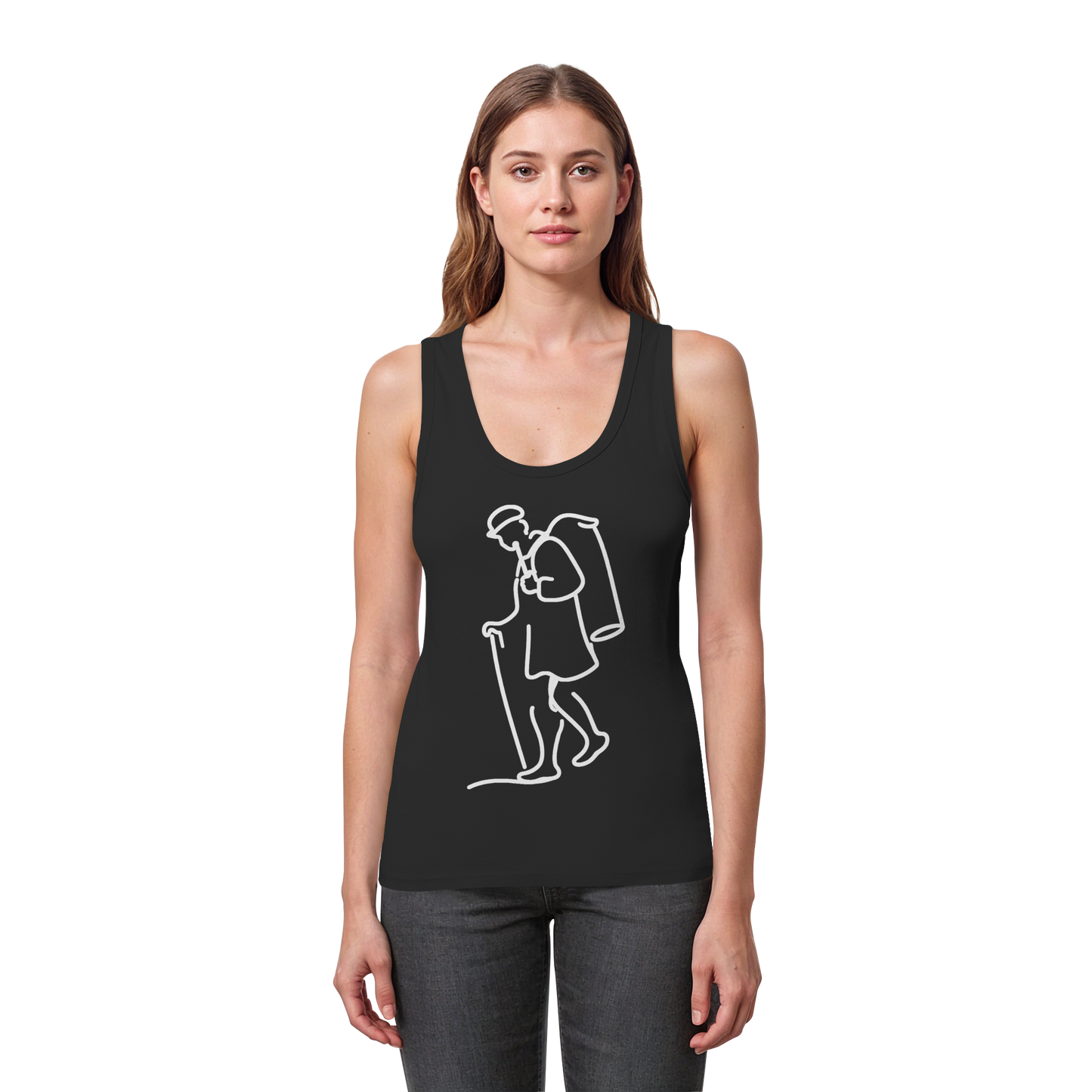 KIEPENKERL! - Women's Organic Fitted Tank Top