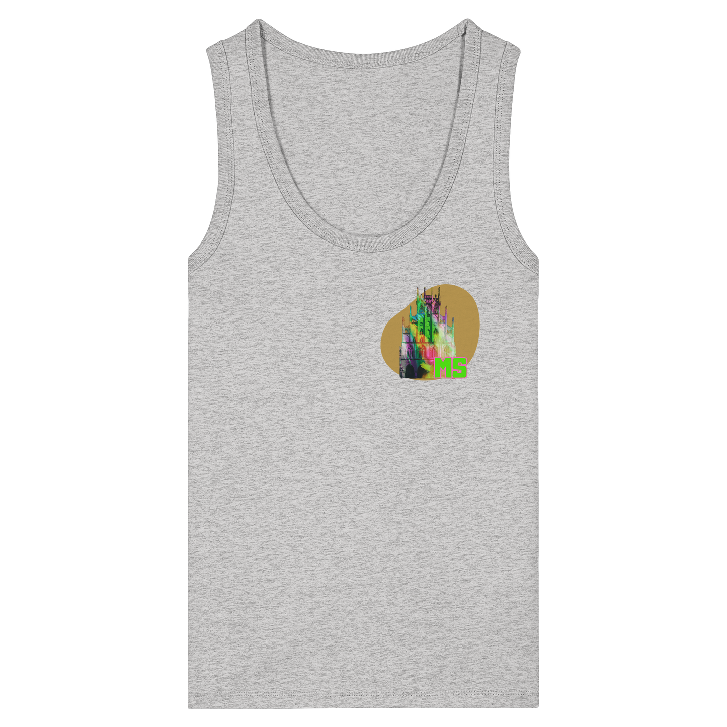 COLORFULTOWNHALL! - Women's Organic Fitted Tank Top