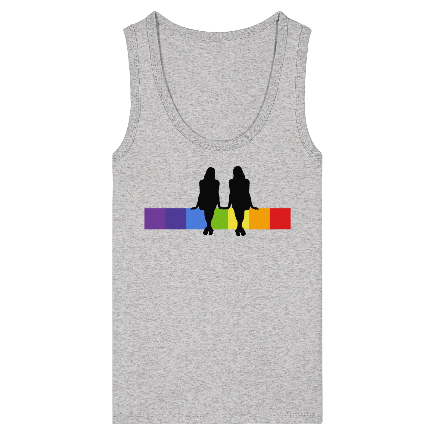 FEMALECOUPLE! - Womens Organic Fitted Tank Top