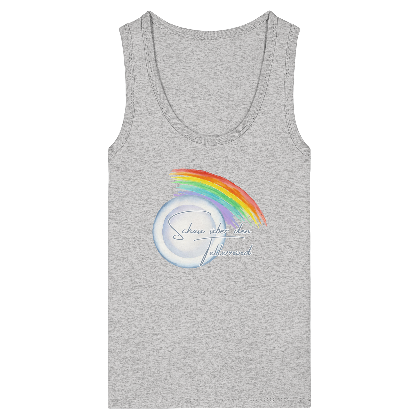 LOOK BEYOND THE HORIZON! - Women's Organic Fitted Tank Top