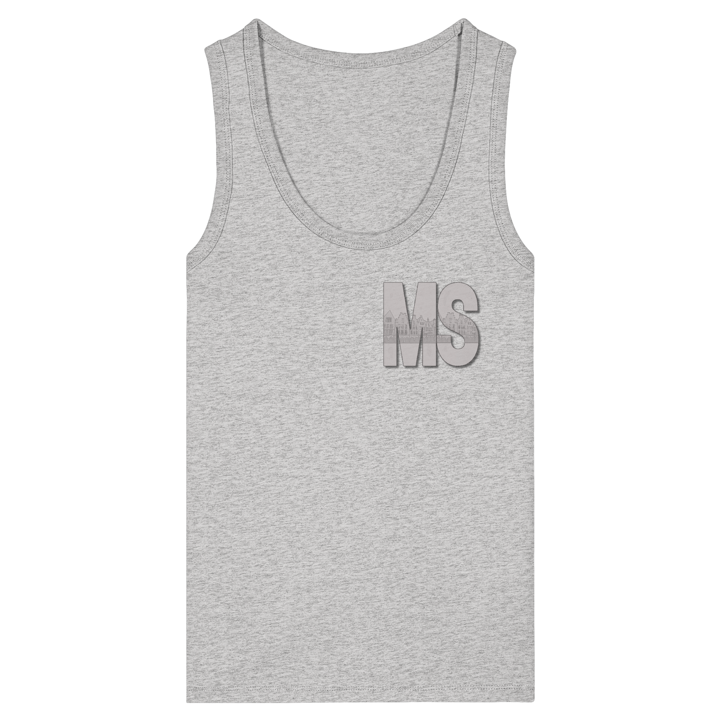 MS! - Women's Organic Fitted Tank Top