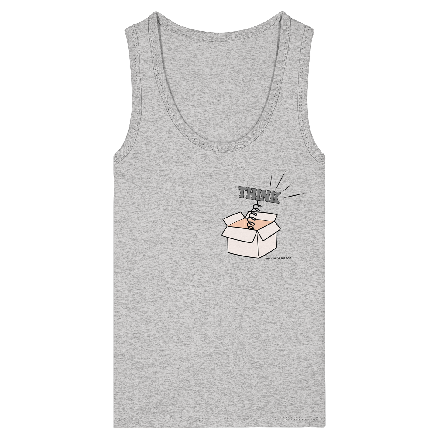 THINK! - Women's Organic Fitted Tank Top