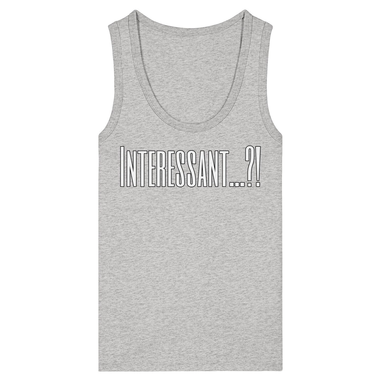 INTERESTING...?! - Women's Organic Fitted Tank Top