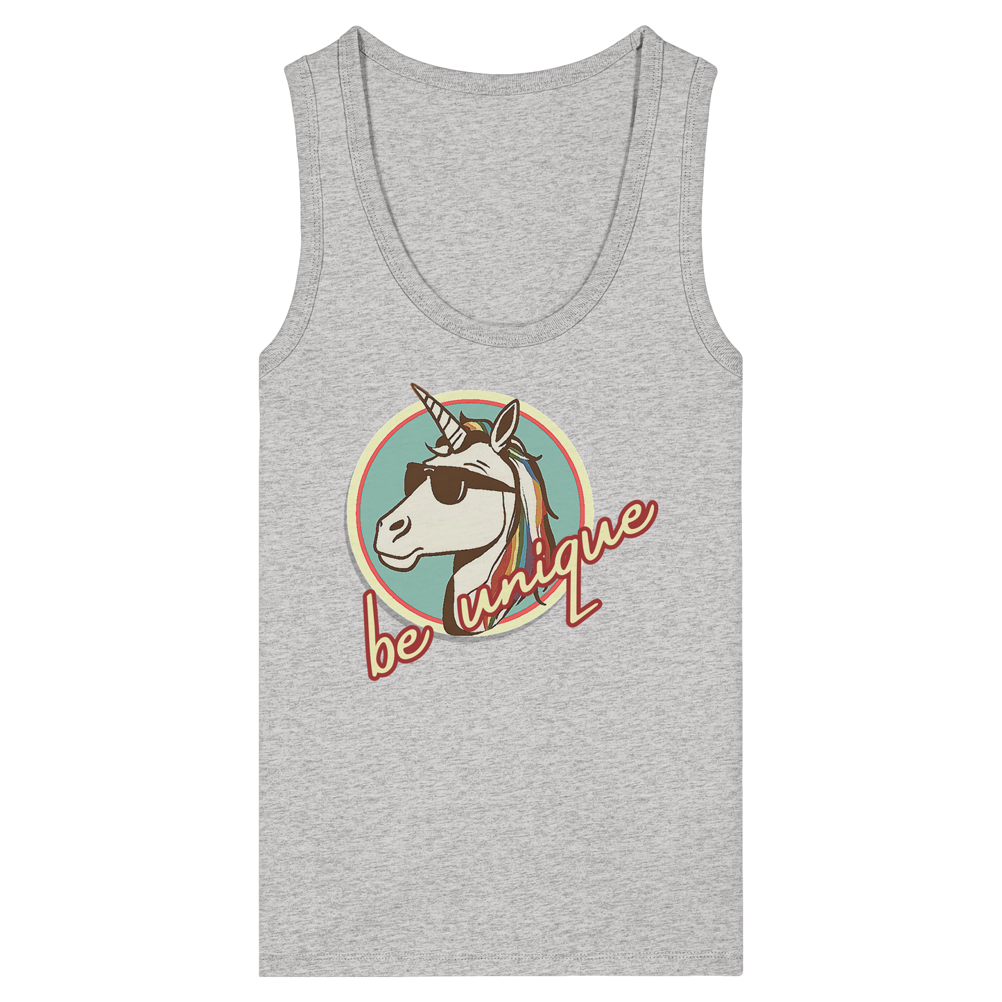 BEUNIQUE! - Women's Organic Fitted Tank Top