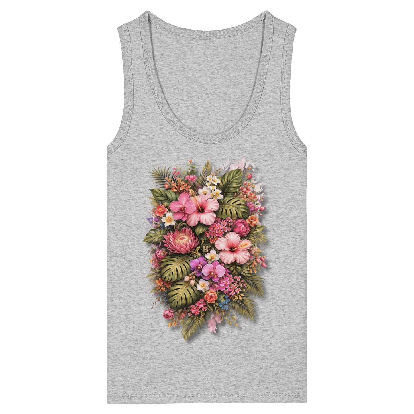 FLOWERPOWER! - Women's Organic Fitted Tank Top