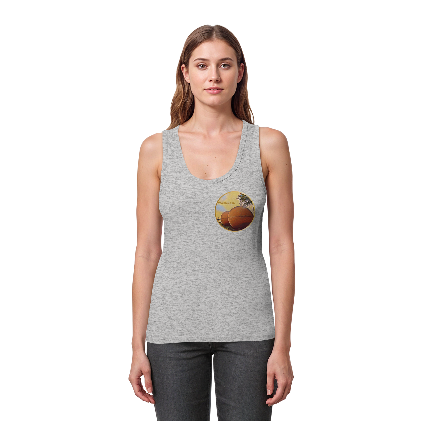 CITYBALLS! - Women's Organic Fitted Tank Top