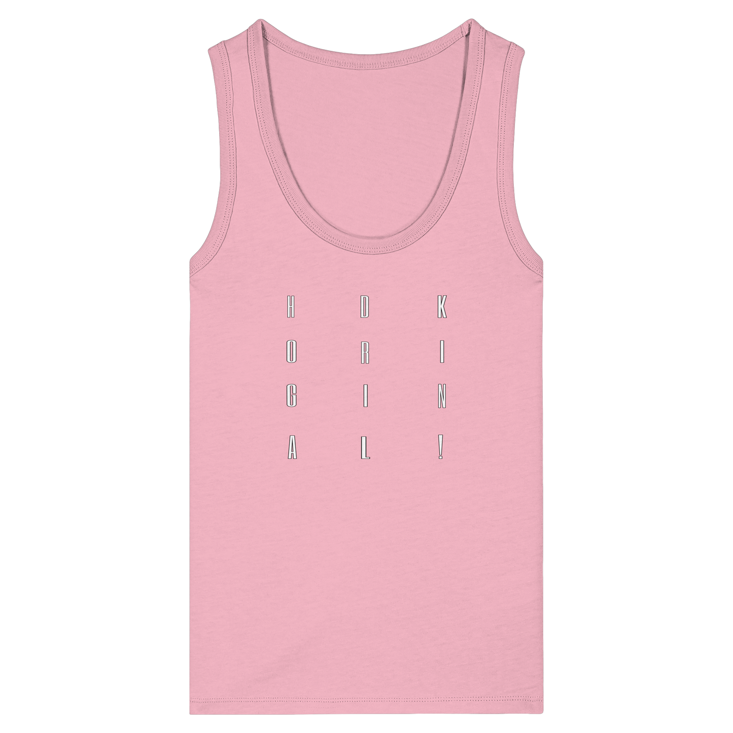 HDKORIGINALSQUARE! - Women's Organic Fitted Tank Top