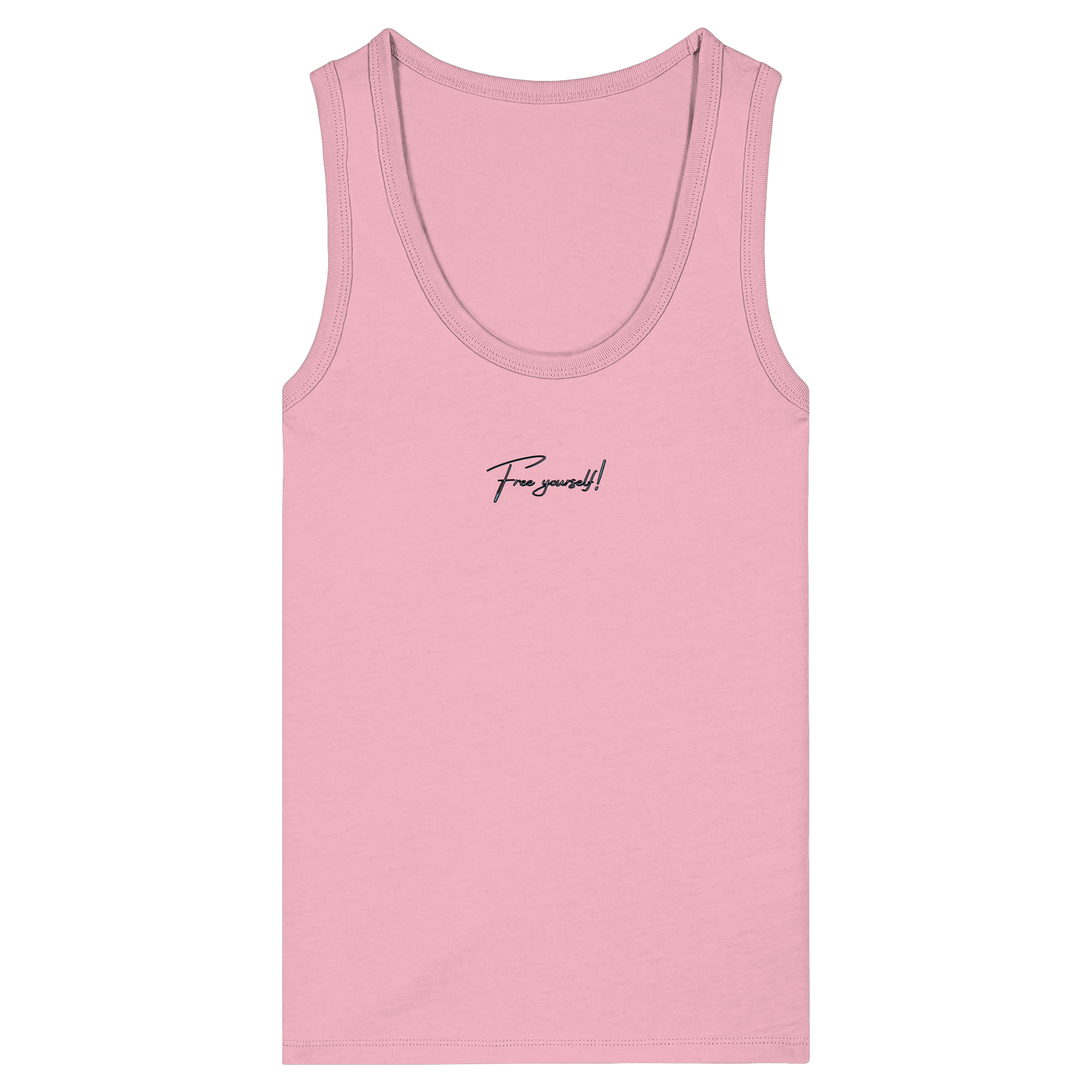 FREE YOURSELF! - Women's Organic Fitted Tank Top