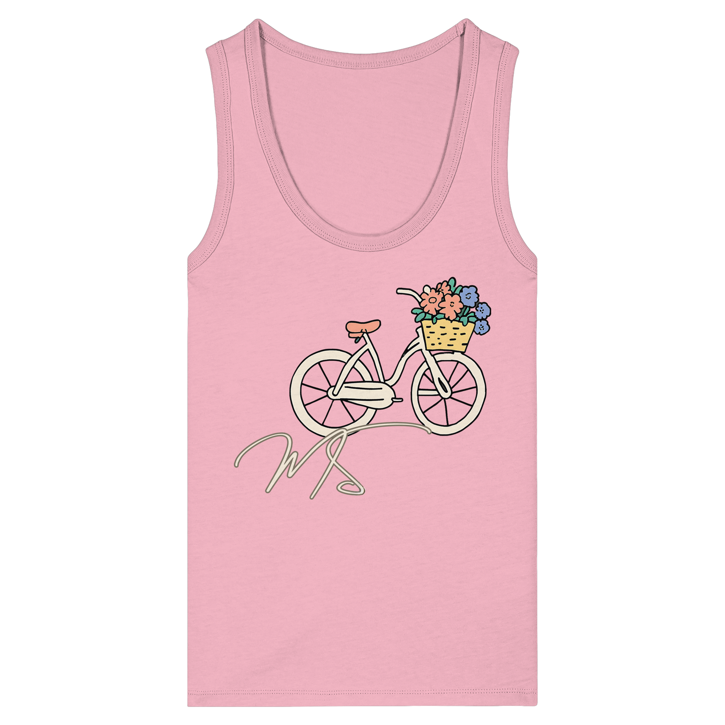 BLUMENLEEZE! - Women's Organic Fitted Tank Top