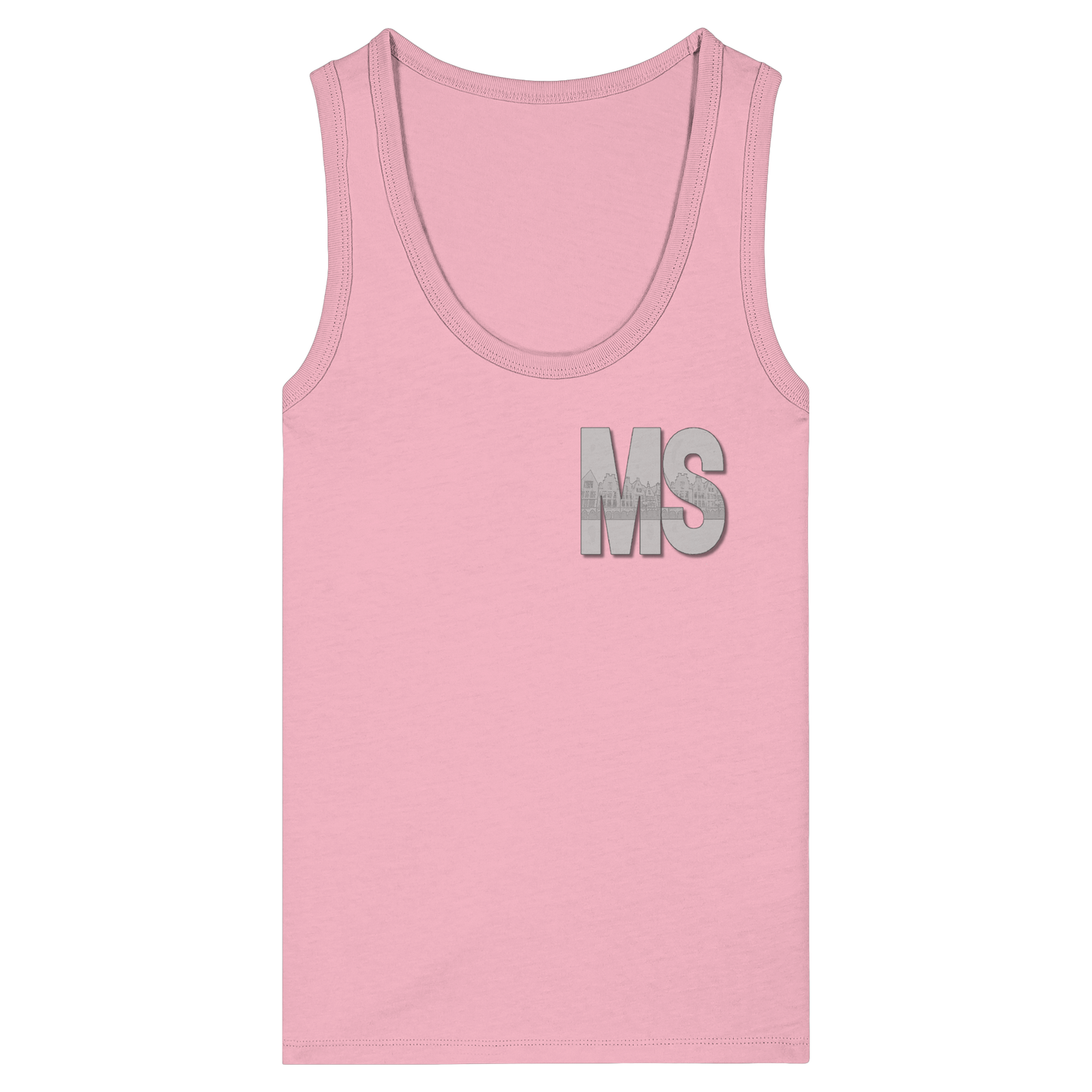 MS! - Women's Organic Fitted Tank Top