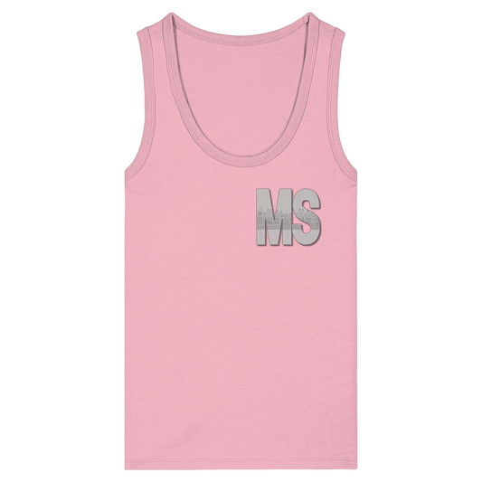 MS! - Womens Organic Fitted Tank Top