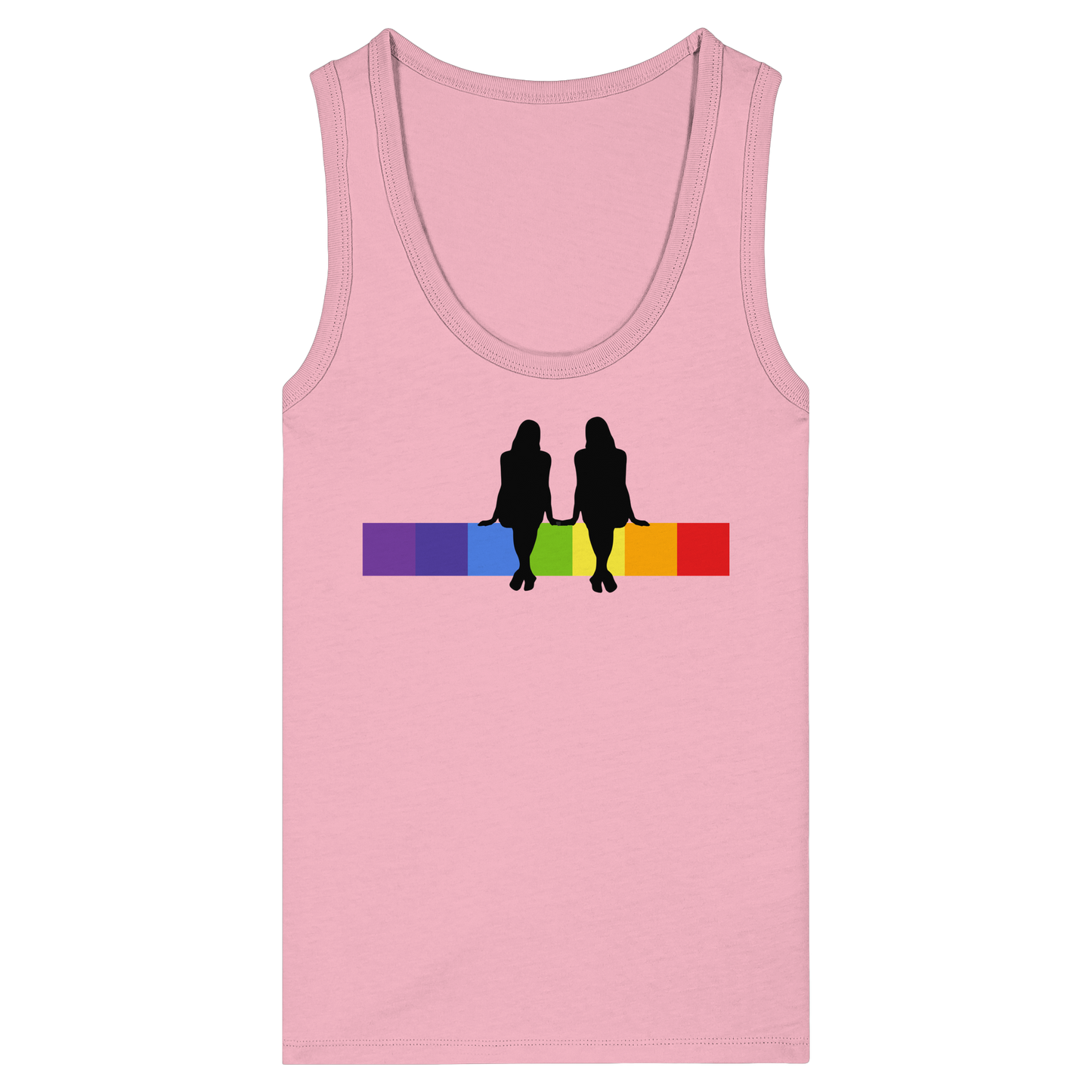 FEMALECOUPLE! - Womens Organic Fitted Tank Top