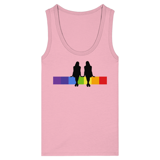 FEMALECOUPLE! - Womens Organic Fitted Tank Top