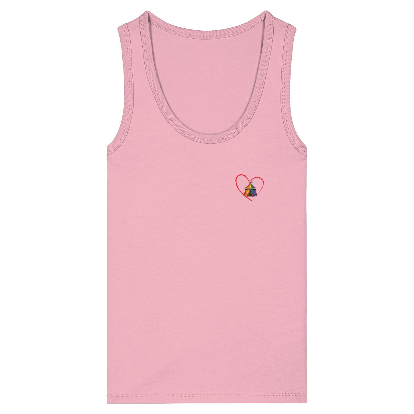 PRIDE25! - Women's Organic Fitted Tank Top