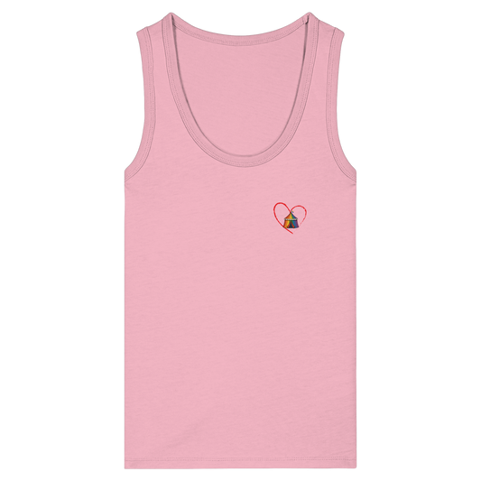 PRIDE25! - Womens Organic Fitted Tank Top