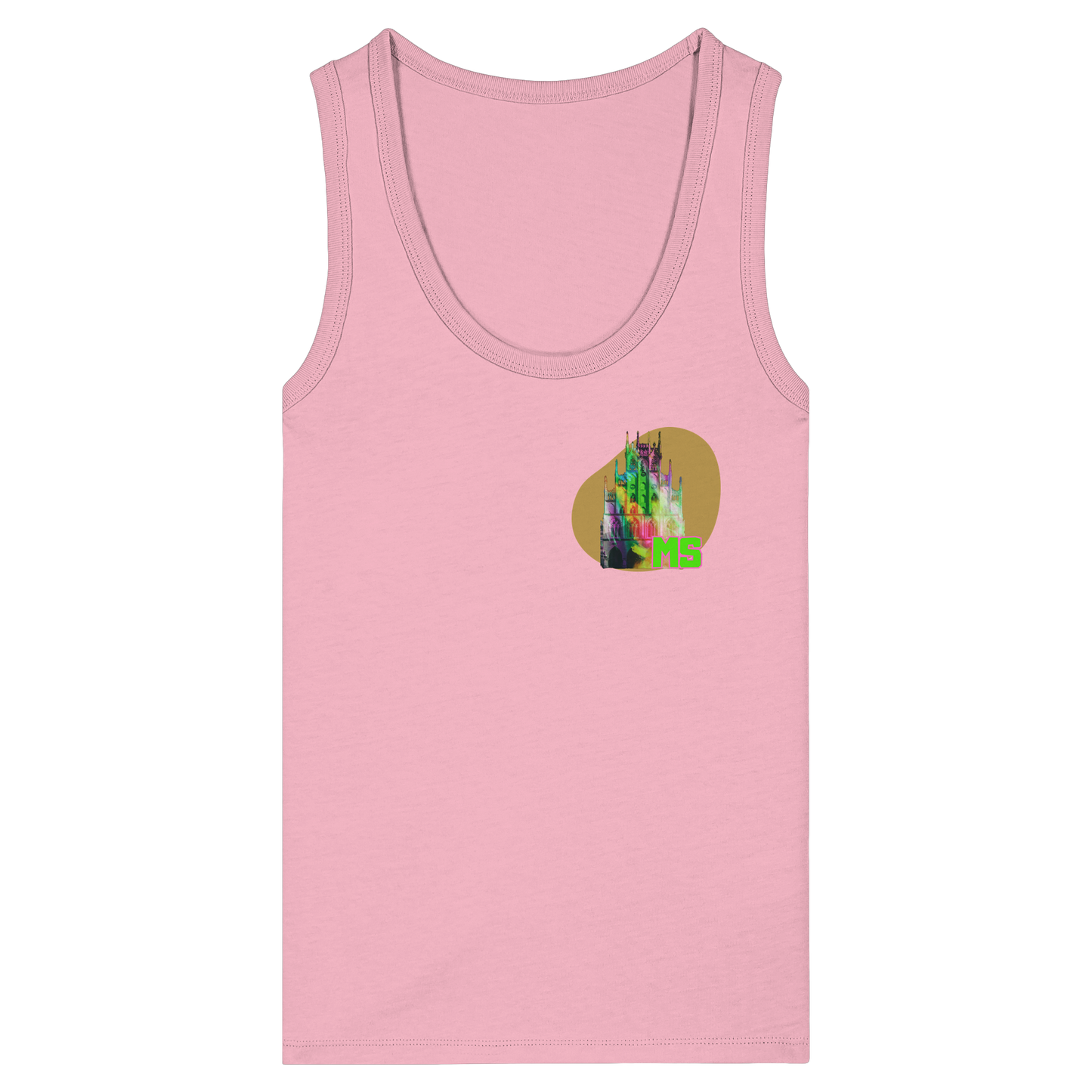 COLORFULTOWNHALL! - Women's Organic Fitted Tank Top