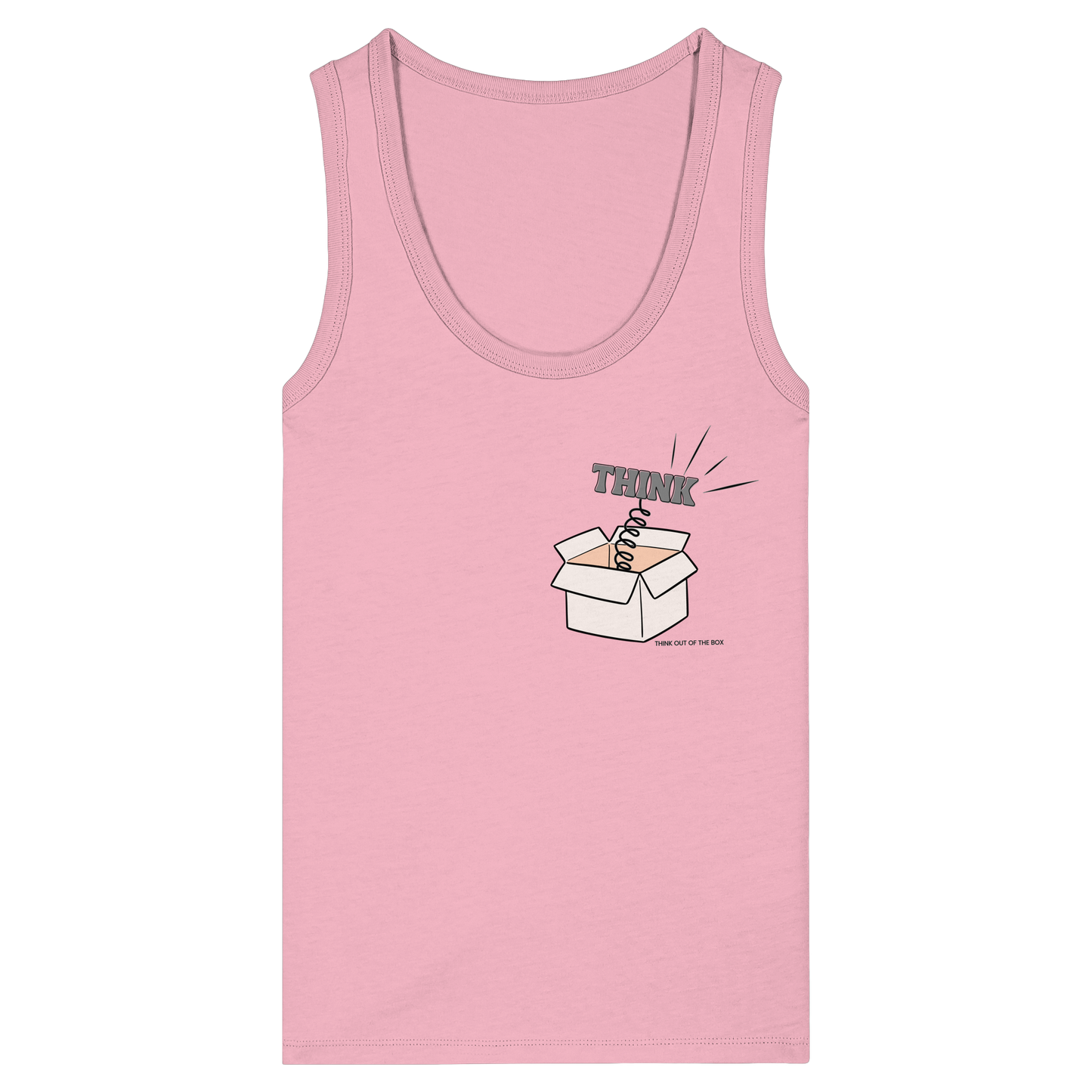 THINK! - Women's Organic Fitted Tank Top