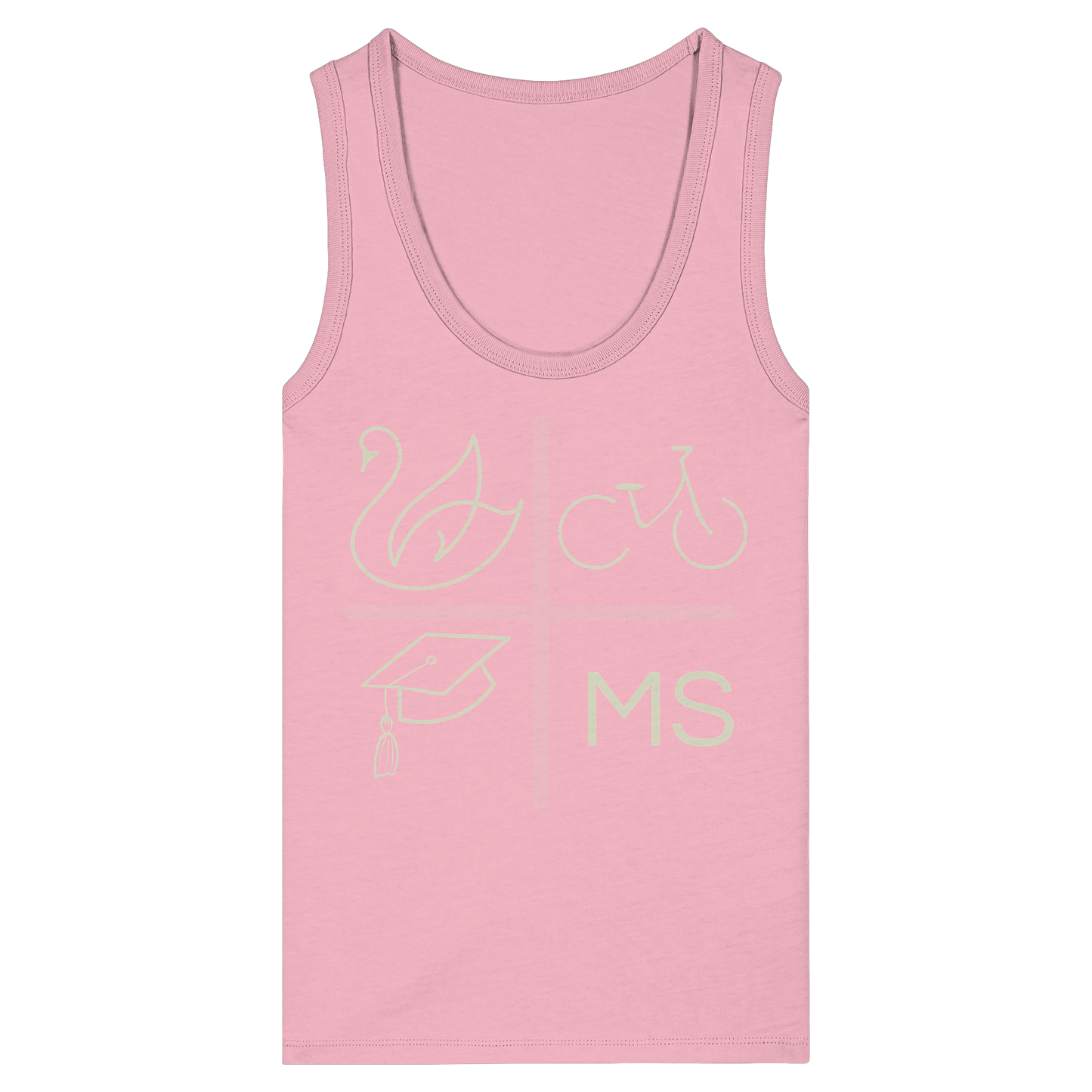 MUENSTERELEMENTS! - Women's Organic Fitted Tank Top
