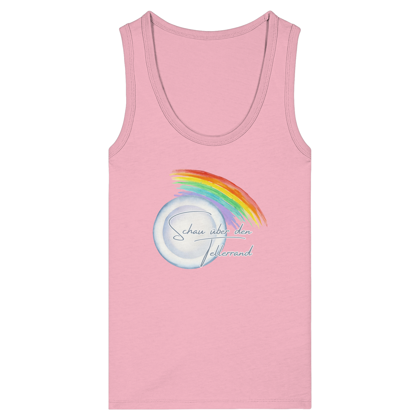 LOOK BEYOND THE HORIZON! - Women's Organic Fitted Tank Top