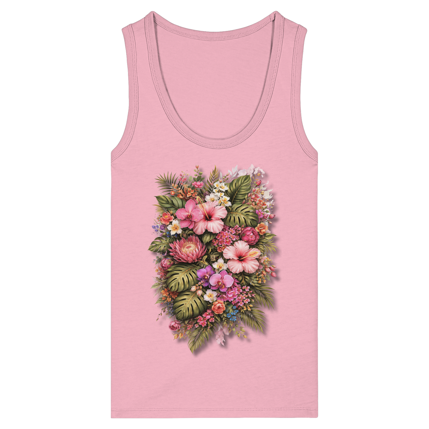 FLOWERPOWER! - Women's Organic Fitted Tank Top