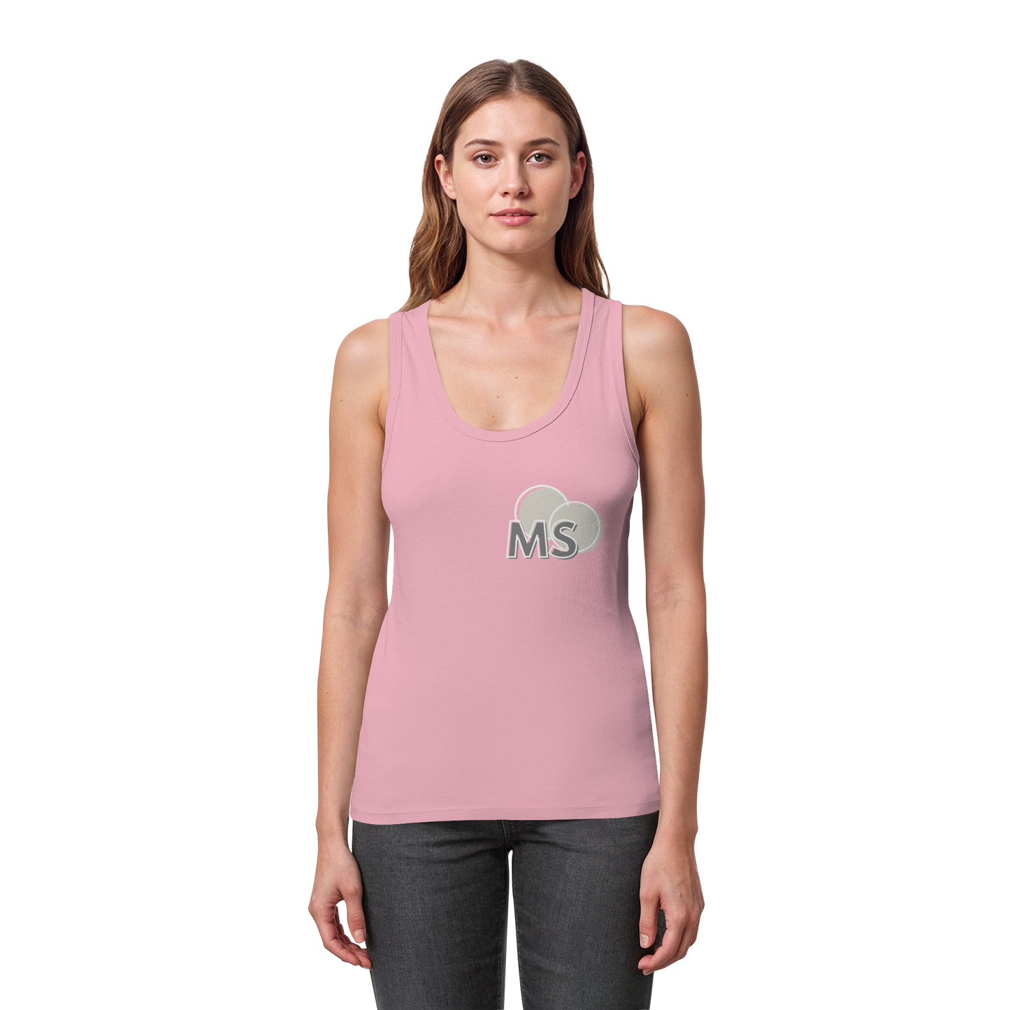 MSAASEE! - Women's Organic Fitted Tank Top