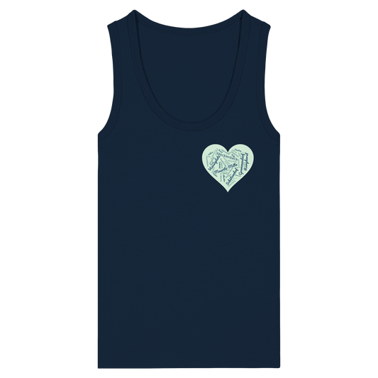MÜNSTERHERZ! - Womens Organic Fitted Tank Top
