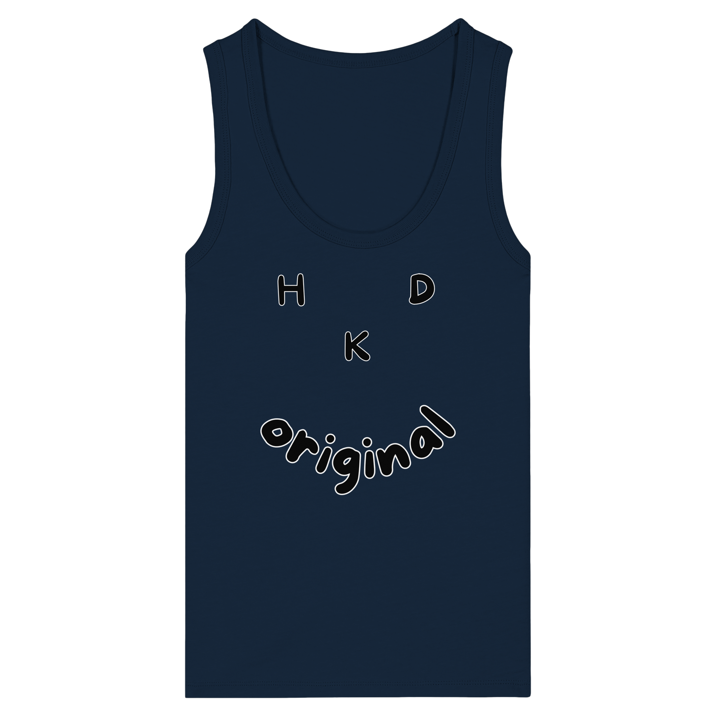 HDKORIGINALSMILE! - Women's Organic Fitted Tank Top