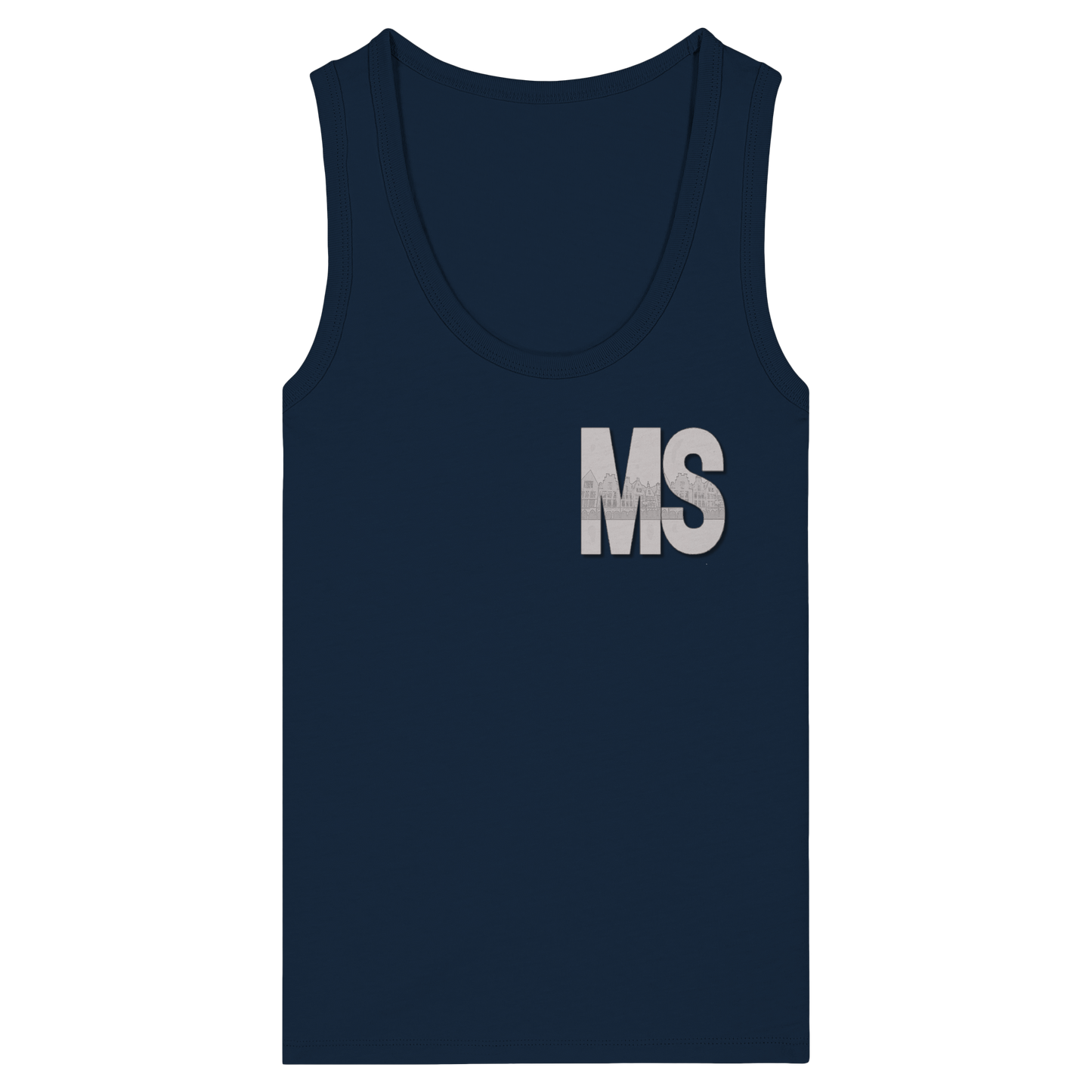MS! - Women's Organic Fitted Tank Top