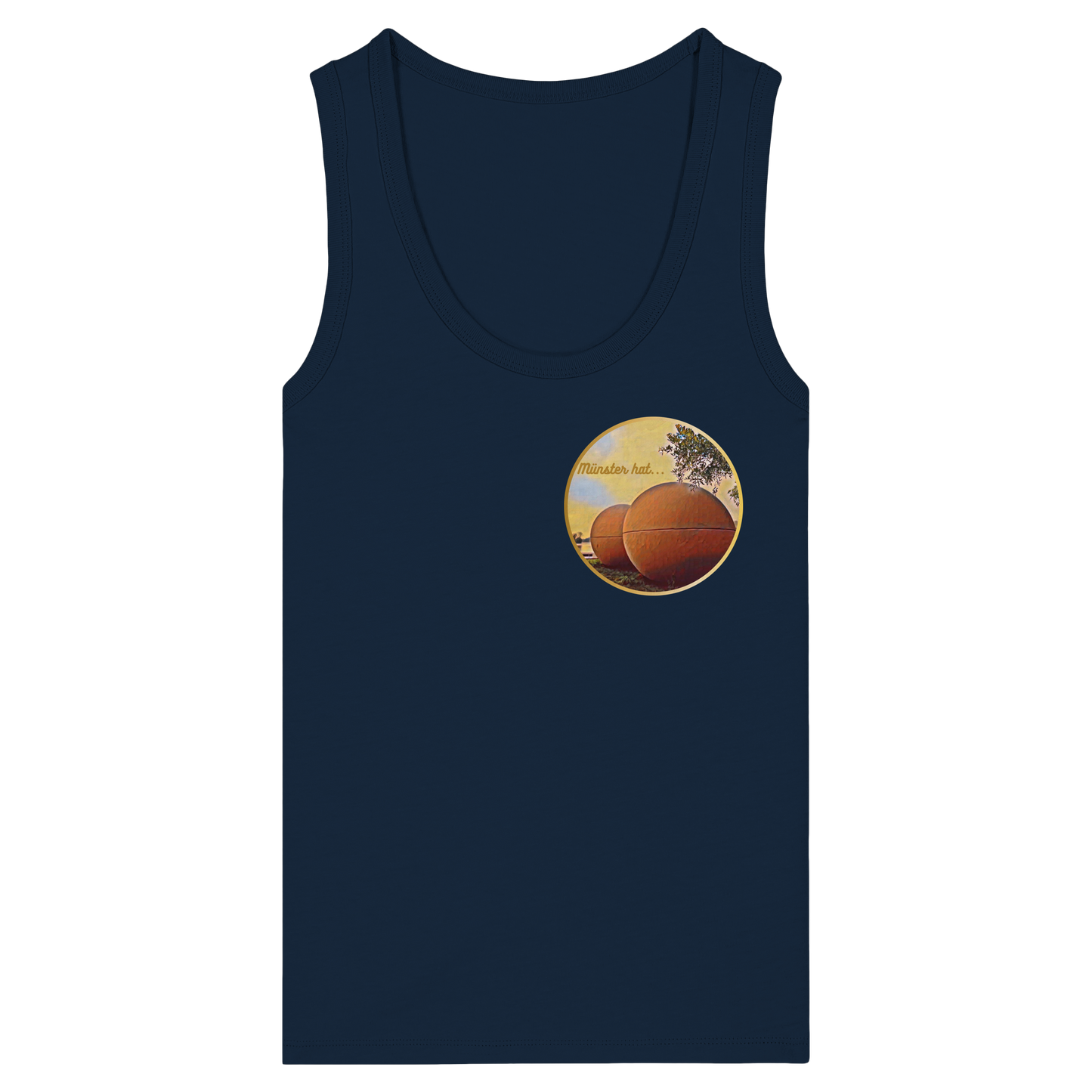 CITYBALLS! - Women's Organic Fitted Tank Top