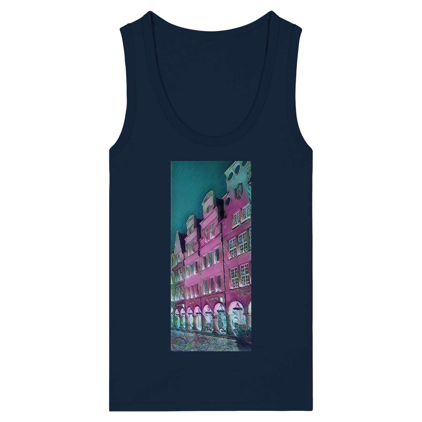 LOVEYOURTOWN! - Women's Organic Fitted Tank Top