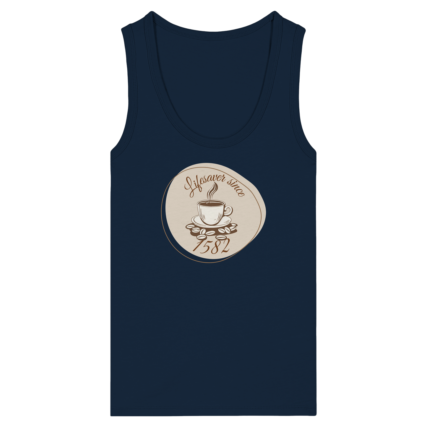 LIFESAVER! - Women's Organic Fitted Tank Top