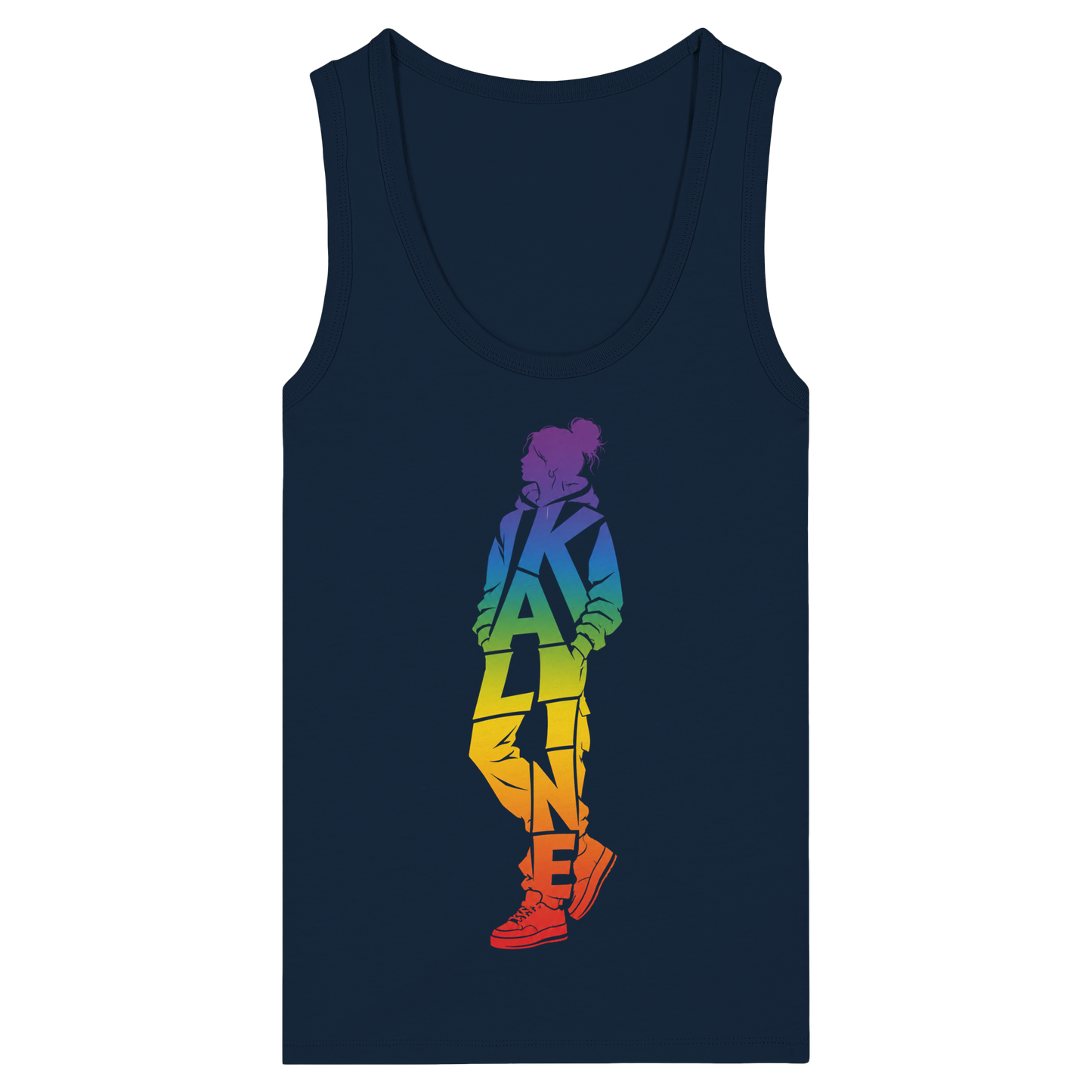 KALINE!Pride - Womens Organic Fitted Tank Top