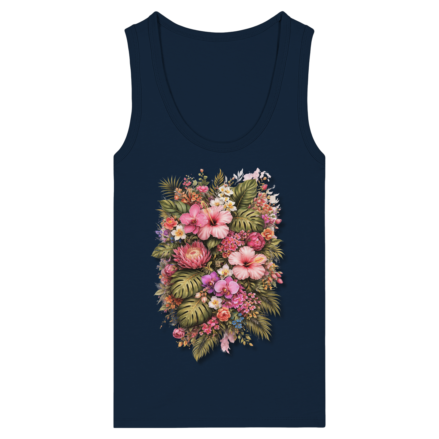 FLOWERPOWER! - Women's Organic Fitted Tank Top