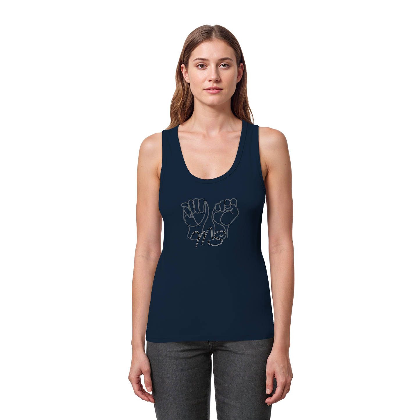 MSSIGN! - Women's Organic Fitted Tank Top