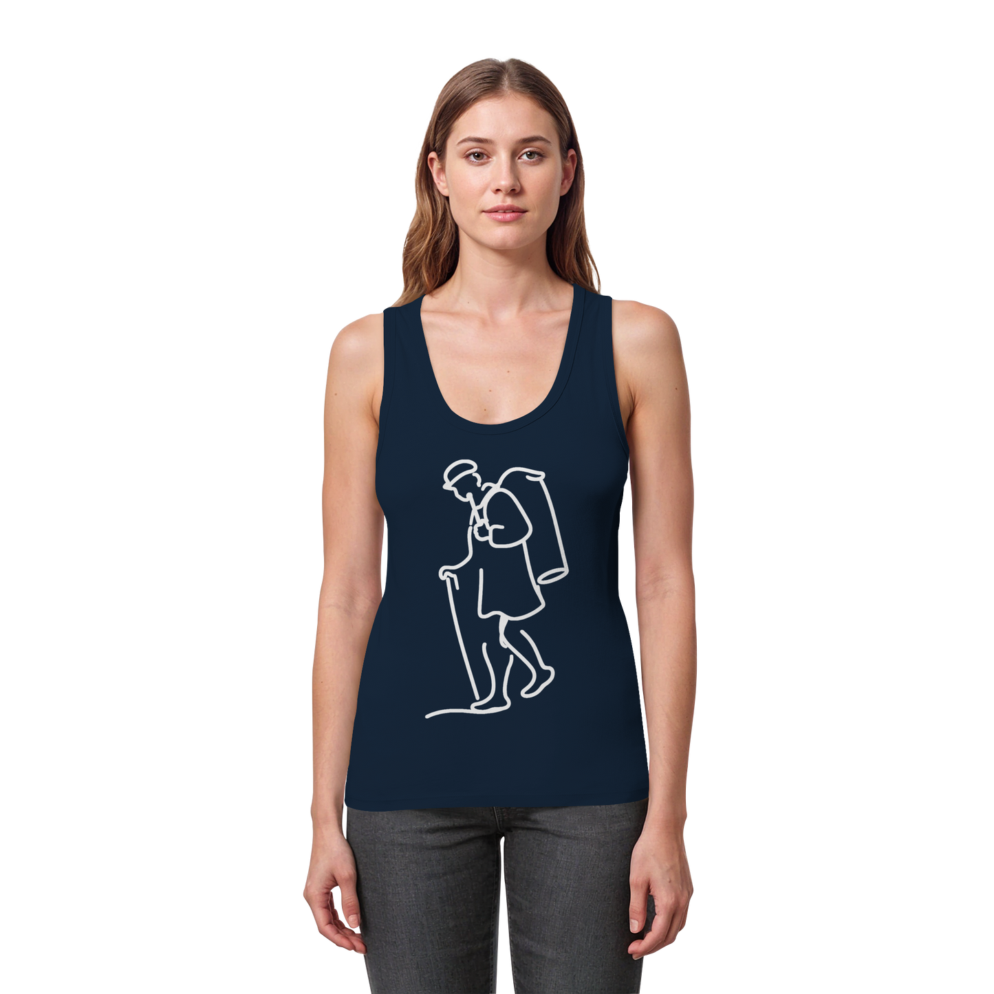 KIEPENKERL! - Women's Organic Fitted Tank Top