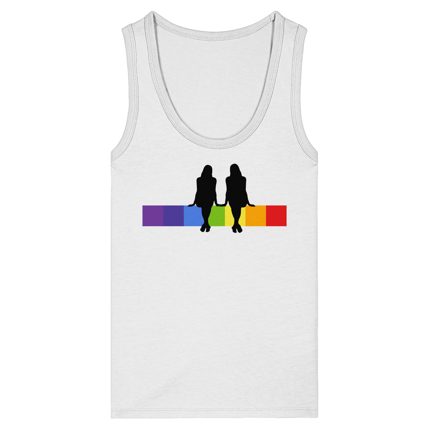 FEMALECOUPLE! - Womens Organic Fitted Tank Top