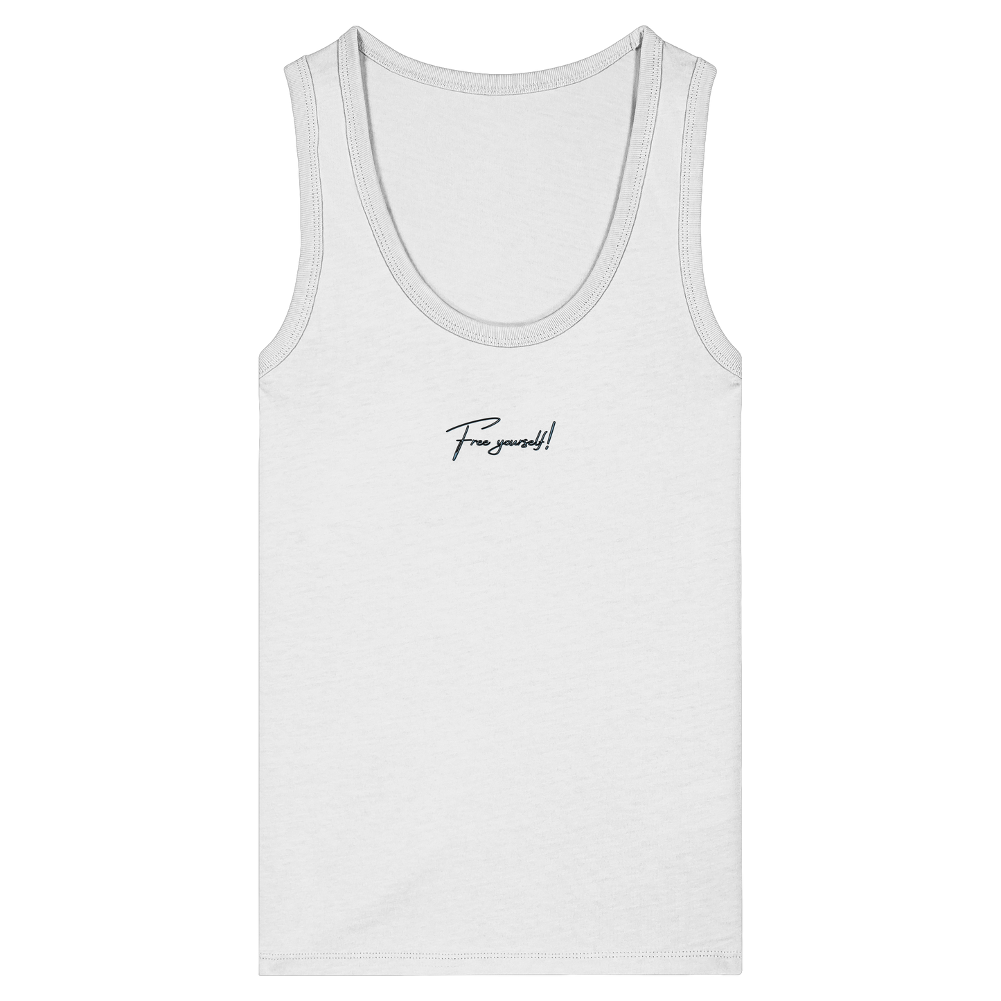 FREE YOURSELF! - Women's Organic Fitted Tank Top