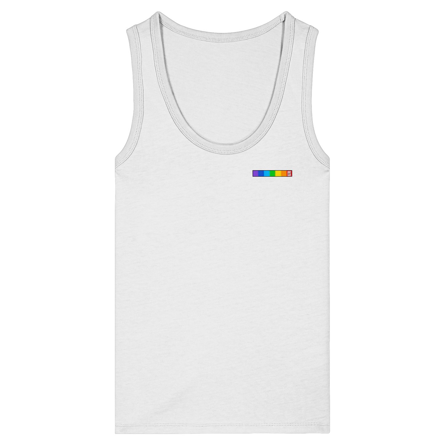 RAINBOWANDALLIES! - Womens Organic Fitted Tank Top