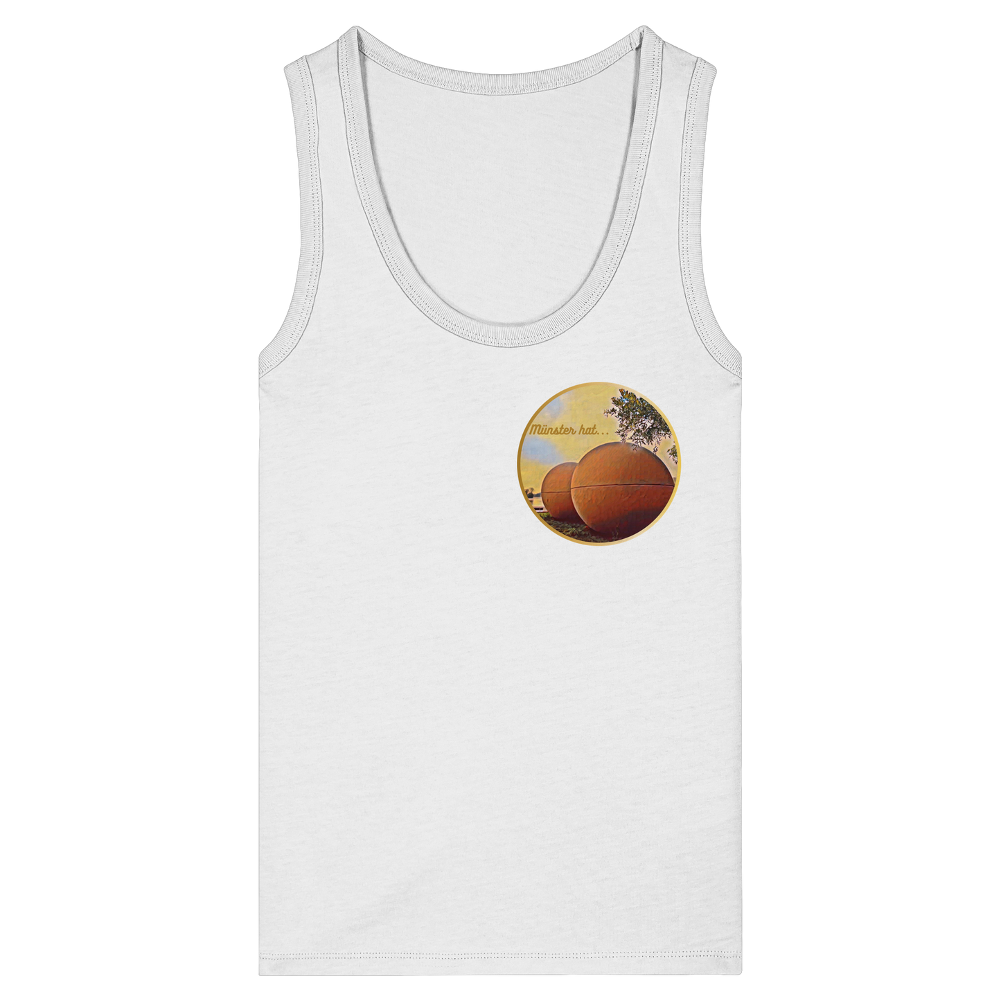 CITYBALLS! - Women's Organic Fitted Tank Top
