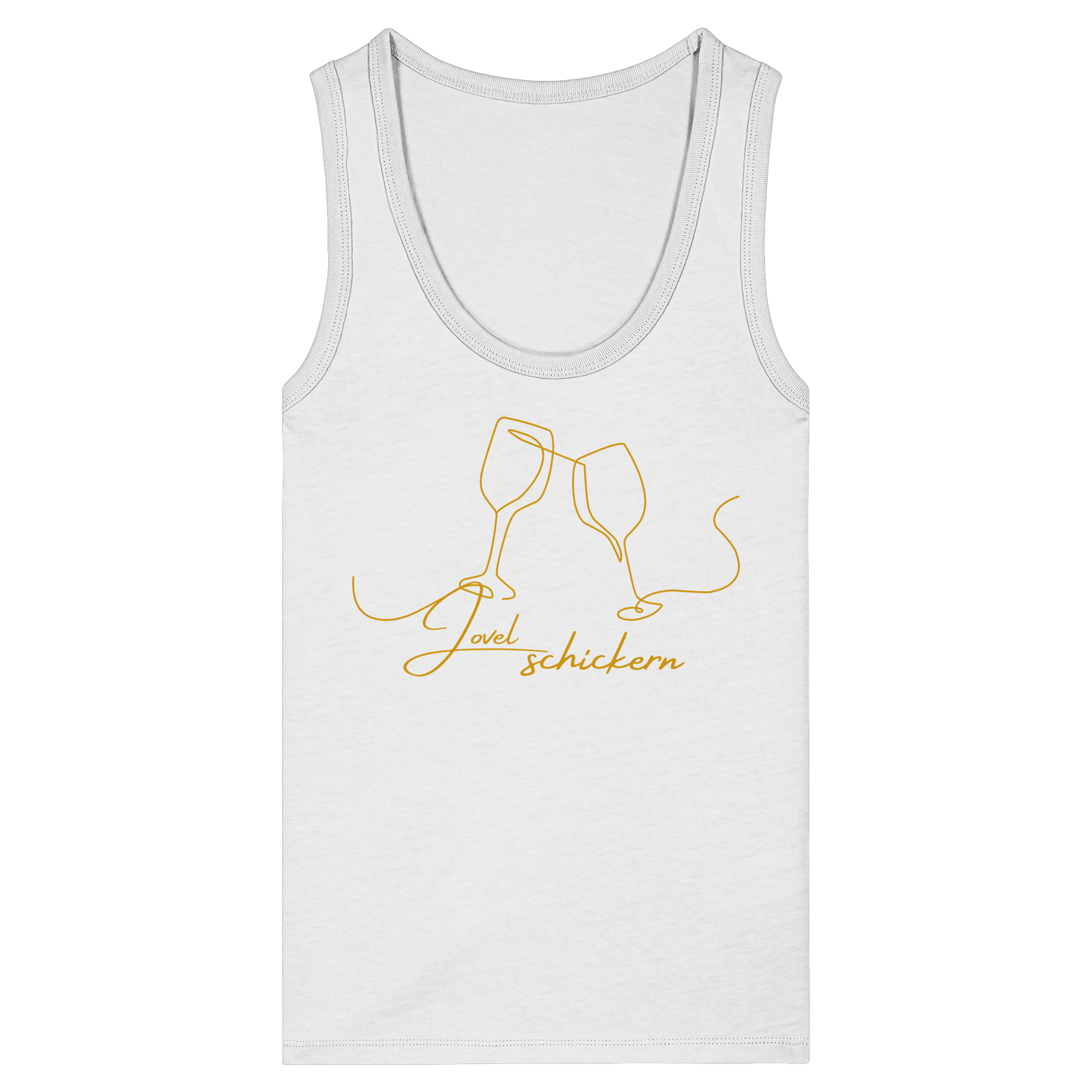 GET JOLLY! - Women's Organic Fitted Tank Top