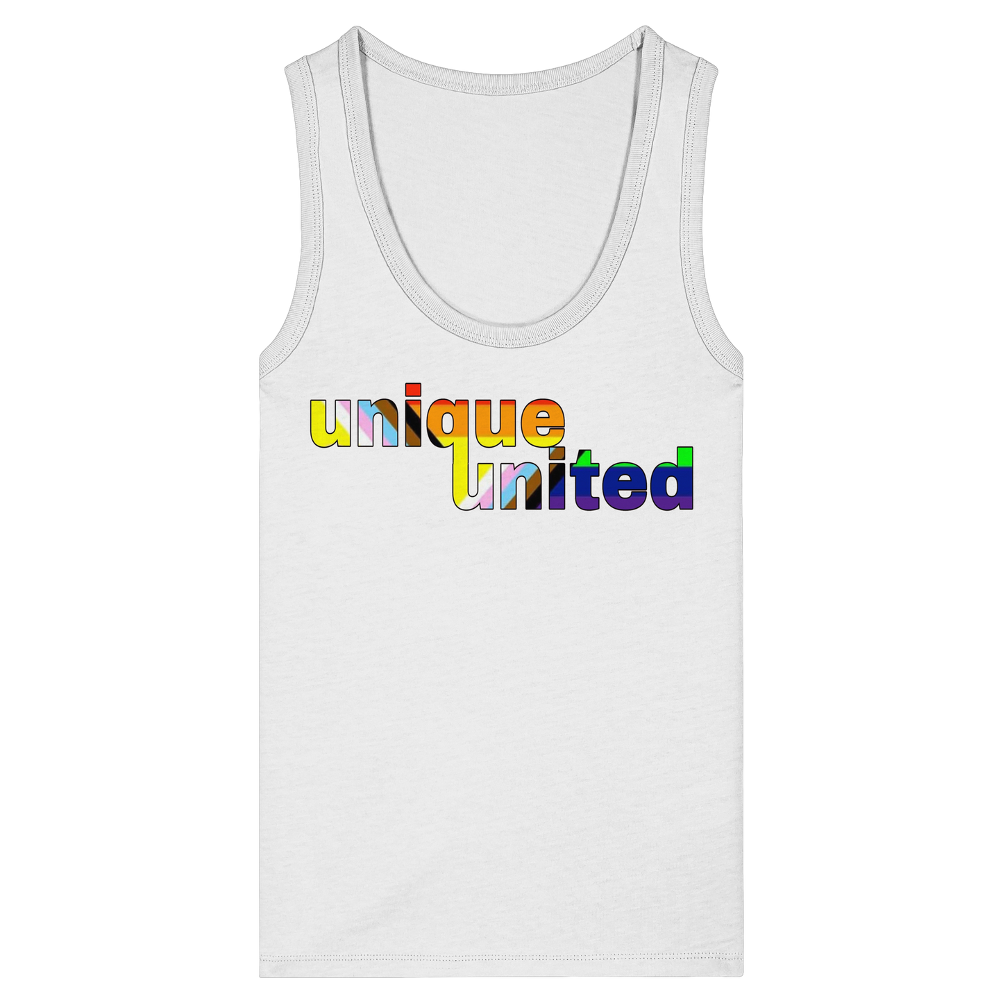 UNIQUEUNITED! - Women's Organic Fitted Tank Top