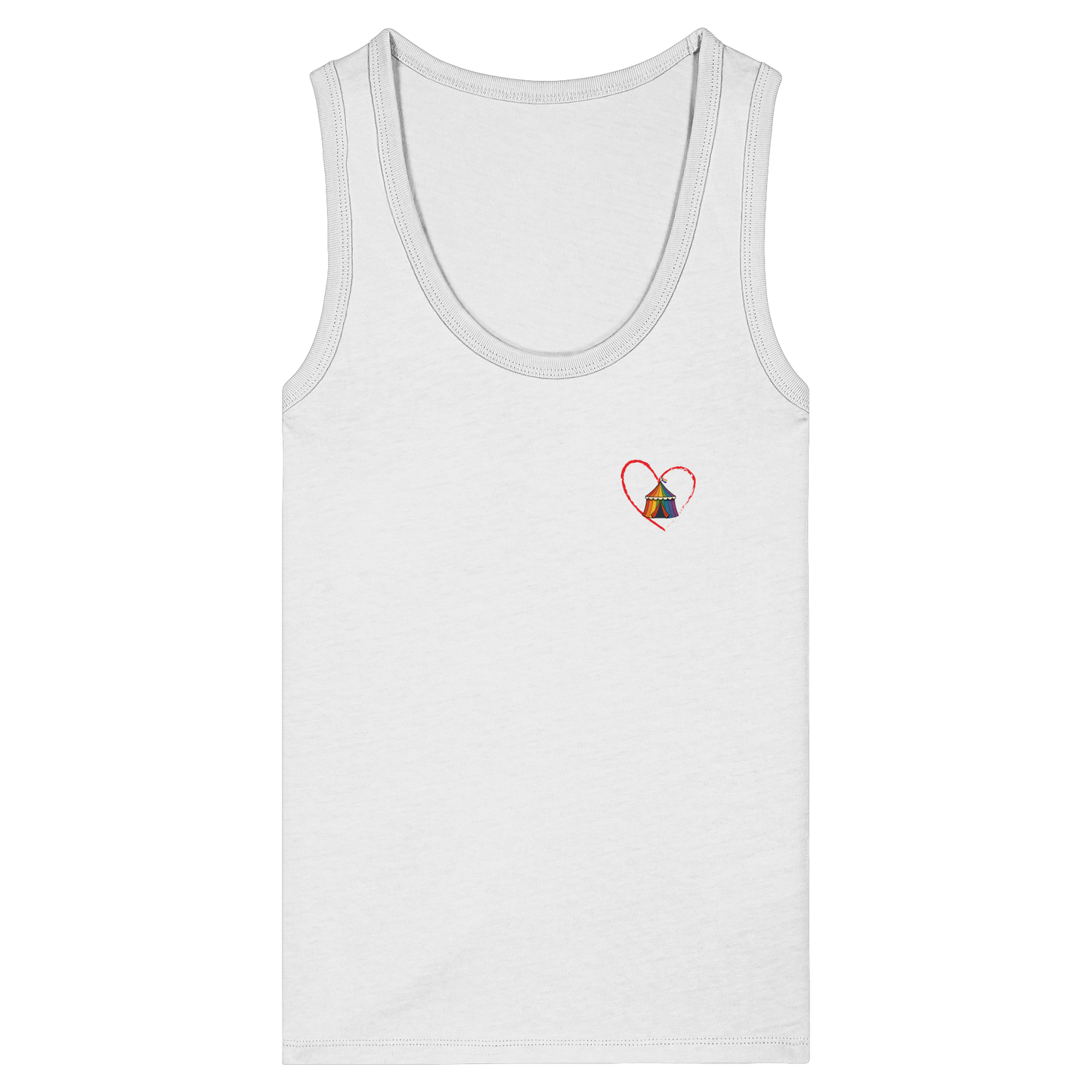 PRIDE25! - Women's Organic Fitted Tank Top