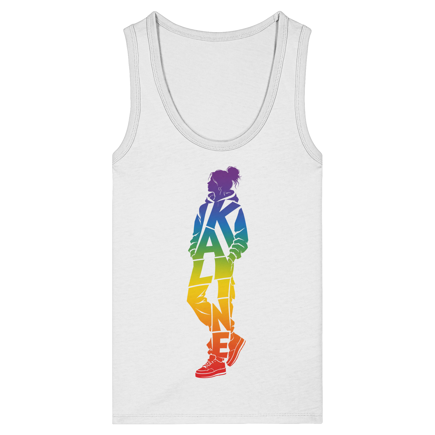 KALINE!Pride - Womens Organic Fitted Tank Top